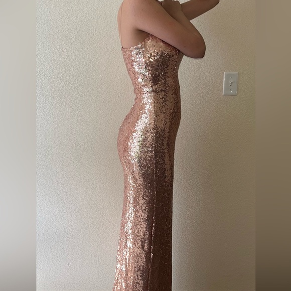 Rose gold Long Dress - Picture 3 of 4
